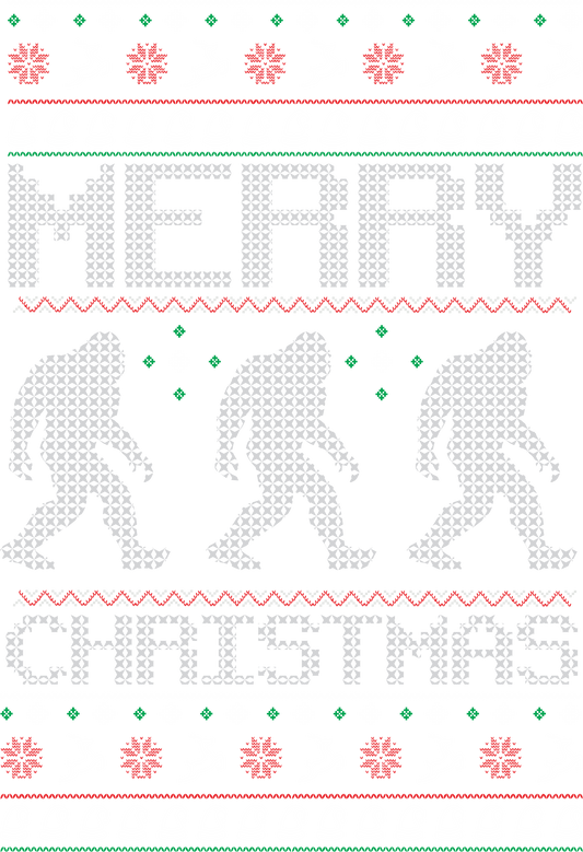 Sasquatch Ugly Sweater